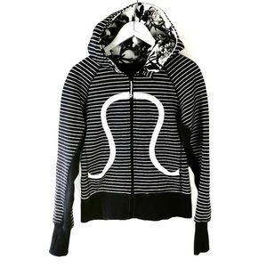 Lululemon Athletica Scuba Zip Jacket Hoodie Black